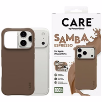 Care by PanzerGlass Stilīgs Samba Magnētiskais viedtālruņa apvalks iPhone 17 Pro - brūns