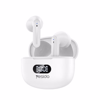 YESIDO EARPHONES TWS19 (Enc) BT 5.3 balts