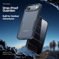 Korpuss Dux Ducis Apple iPhone Air melns (Kontūru raksts)