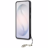 Guess maciņš 4G Classic Logo Charm MagSafe for Samsung Galaxy S26 melns