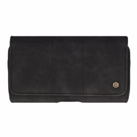 Wonder MAX jostas apvalks (IZMĒRS XL) Iphone 17 Pro Max/16 Pro Max/Samsung A55 5G/A53/S25 Plus/S23 FE melns (167x83 mm)