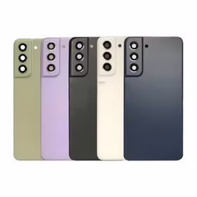 Aizmugurējais vāks saderīgs ar Samsung G991 S21 / Phantom violets / (ar kameras lēcu) OEM