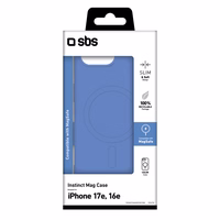 SBS Instinct Mag maciņš iPhone 16e / 17e saderīgs with MagSafe - zils