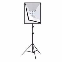 Puluz studijas komplekts softbox 50x70cm, trijkājis, LED spuldzes 4 gab. PU5071EU