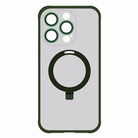 Tel Protect MagSafe ar statīvu viedtālruņa apvalks iPhone 12 Pro (m) - zaļš (m)