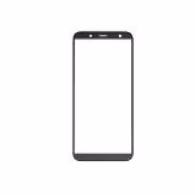 Outer Screen Glass Saderīgs ar Samsung J600 J6 2018 Melns HQ