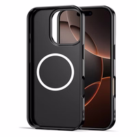 Tech-Protect Lamano Magnētiskais viedtālruņa apvalks iPhone 16 Pro Max - melns un sarkans