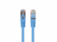 PATCHCORD KAT.5E UTP 3M zils FLUKE PASSED LANBERG 10-PACK