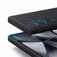 Crong Color Cover - Samsung Galaxy S24 Ultra maciņš (melns)