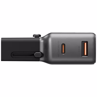 Tīkla lādētājs Energea TravelGo Adapter 35 USB-A/USB-C 35W grafīta-melns