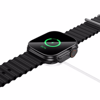 Borofone indukcijas lādētājs BD14 Ultra viedpulkstenim balts