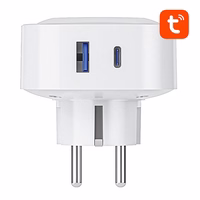 Gosund SP6 16A USB-C 20W Tuya viedā WiFi/Bluetooth kontaktligzda