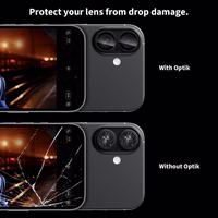 Tech-Protect Camring Fit+ kameras vāciņš priekš Xiaomi Redmi Note 15 Pro 5G / 15 Pro+ - Melns