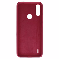 Viedtālruņa apvalks silikona Lite Motorola Moto E7 Power/E7i Power (m) - bordo (m)
