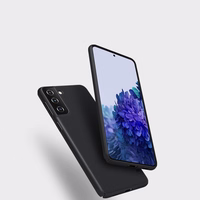 Nillkin Super Frosted Shield - maciņš Samsung Galaxy S21+ (Bright sarkans)