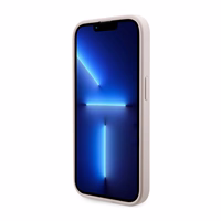 Guess GUHMP14LHGCFSEP iPhone 14 Pro 6.1" rozā/rozā cietais apvalks GCube Stripes MagSafe