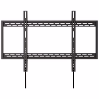 Manhattan Wall Mount for TV & Monitors (Fixed), For screens 60" to 100", VESA compatability: all between 200x200mm and 900x600mm - check the dimensions of the four mounting holes on back of screen to ensure it fits, Max 50kg, Black, Bracket