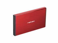 NATEC HDD ENCLOSURE RHINO GO (USB 3.0, 2.5", sarkans)