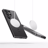 Tech-Protect MagFlex viedtālruņa apvalks Samsung Galaxy S25 Ultra - caurspīdīgs melns