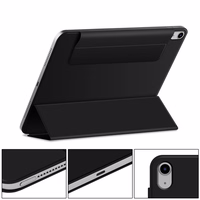 Tech-Protect Smartcase magnētiskais apvalks iPad 10.9” 2022 / iPad 11” 2025 planšetdatoram - melns