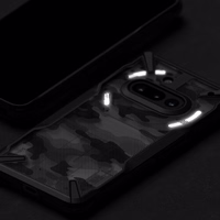 Ringke Fusion X viedtālruņa apvalks Nothing Phone 3A - pelēks