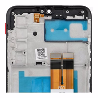 LCD ekrāns SAMSUNG A03S A037G OEM ar rāmi (164mm)