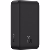 Portatīvais lādētājs Baseus Magnētiskā Mini 20000mAh, USB-C 20W MagSafe (melna)