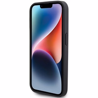 Ferrari Twist Metal Logo viedtālruņa apvalks iPhone 15 Pro - sarkans