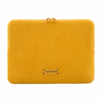 TUCANO Velluto 2 - MacBook Pro 14" / Laptop 13" maciņš (dzeltens)