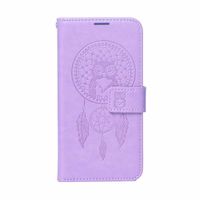 MEZZO grāmatas apvalks XIAOMI Redmi Note 14 5G sapņu ķērājs violeta