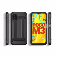 Hybrid Armor Case izturīgs aizsargapvalks Xiaomi Redmi Note 10 5G / Poco M3 Pro zelta