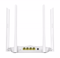 Tenda AC5 v3.0 1200MBPS DUAL-BAND ROUTER wireless router Dual-band (2.4 GHz / 5 GHz) Fast Ethernet balts