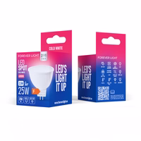 Forever Light LED Bulb GU5,3 MR16 2.5W 250lm 6000K 12V class F