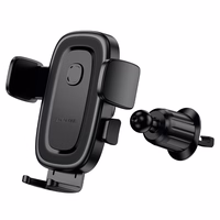 Borofone auto turētājs BH131 Follower pie ventilācijas melns