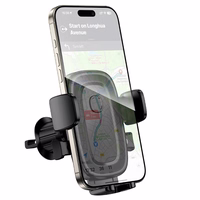 Borofone auto turētājs BH131 Follower pie ventilācijas melns