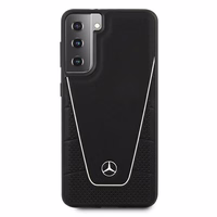 Mercedes Dynamic Line apvalks Samsung Galaxy S21+ - Melns