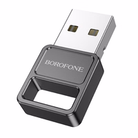 Bluetooth adapteris Borofone DH8 Bluetooth 5.1 melns