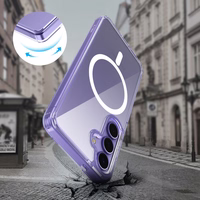 Tech-Protect FlexAir Hybrid Magnētiskais viedtālruņa apvalks Samsung Galaxy S25 - caurspīdīgs