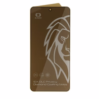 Tempered stikls Tel Protect 10X Privātuma DLC Diamond Coating for Samsung Galaxy S26 (with fingerprint unlock)