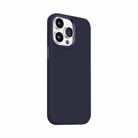 Crong Color Cover LUX Magnetic - iPhone 15 Pro MagSafe maciņš (Navy zils)