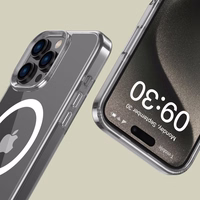 Tech-Protect FlexAir Hybrid Magnētiskais viedtālruņa apvalks iPhone 16 Pro Max - caurspīdīgs