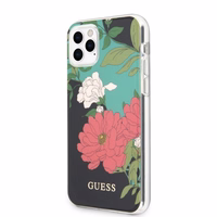 Guess GUHCN65IMLFL01 iPhone 11 Pro Max melns/melns N°1 Ziedu kolekcija