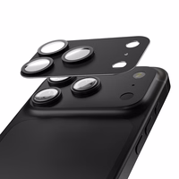 Etteri full camera lens guard for iPhone 17 Pro melns