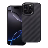 Carbon Elite Magnētiskais viedtālruņa apvalks saderīgs ar MagSafe IPHONE 16 melns