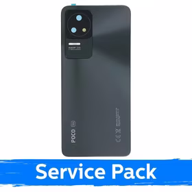 Aizmugurējais vāks saderīgs ar Xiaomi Poco F4 5G / Nigh Black / (Service Pack)