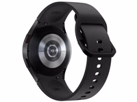 [OUTLET] Samsung Galaxy Watch 4 40mm BT R860N Black ar gumijas siksniņu Black Grade B