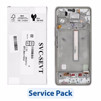 ServicePack LCD displejs SAMSUNG A53 5G A536B GH82-28024B Balta