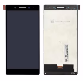 LCD screen Lenovo Tab 4 TB-7504F TV070HDM-TL9 ar touch screen (brūns connector) Melns (Refurbished) ORG