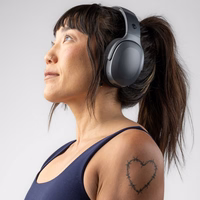 Skullcandy Crusher 540 Active Over-Ear Headphones, melns Coal