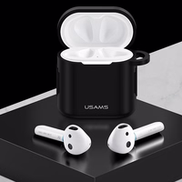 USAMS Aizsargmaciņš FreeBuds 2 Pro silikona melns BH501FBUS01 (US-BH501)